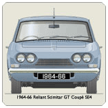 Reliant Scimitar GT Coupe SE4 1964-66 Coaster 2